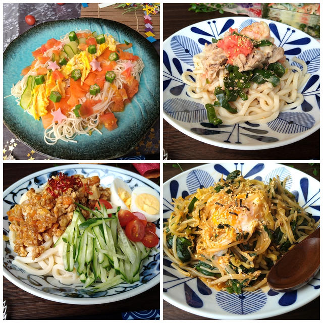 今更ですが…夏休みの献立にいいよ特集第二弾！麺類〜ヘルシーな春雨もあるよ