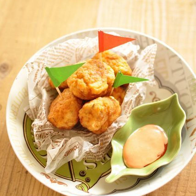 クリスマスに♪大好き☆手作り簡単チキンナゲットと、寒がり家族