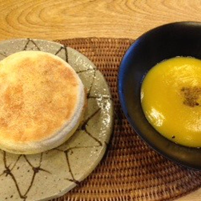 生ハムとチーズのマフィン