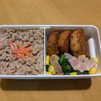 わたしのお弁当　〜豆腐ナゲットのお弁当〜