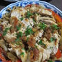 「鶏肉の梅焼き」