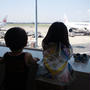 飛行機の旅☆