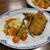 骨せんべいつき鰯のフライ