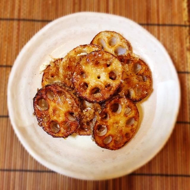 厚切りれんこんナンプラーきんぴら