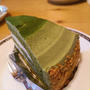 コメダ珈琲☆抹茶とクリームチーズのケーキ。もうすぐカツカリーパン。