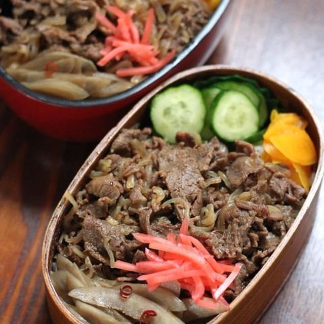 牛肉のしぐれ煮弁当♪