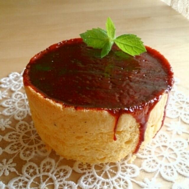 ブリュレケーキと万博公園