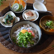 高糖質・低脂肪食の試合2日前の朝ごはん。知識を最大限に活かしたいから。