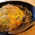 たまごふんわり。野菜あんの天津飯。