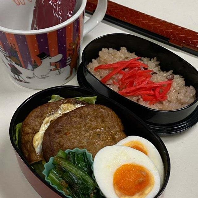 5.29 My弁❣️詰めるだけ〜♡茶色弁。