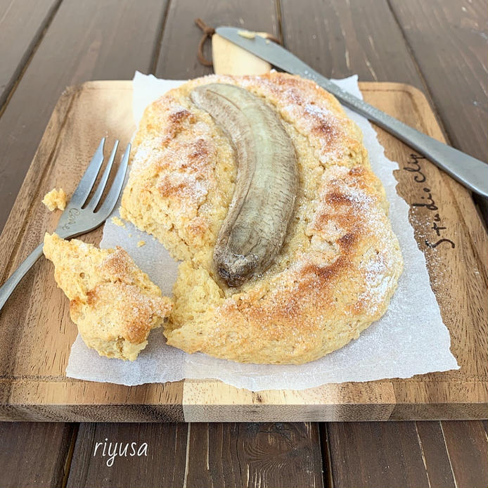 しっとり爽やか！簡単バナナヨーグルトケーキの作り方の画像