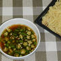沖縄風オクラそば（中華つけ麺）