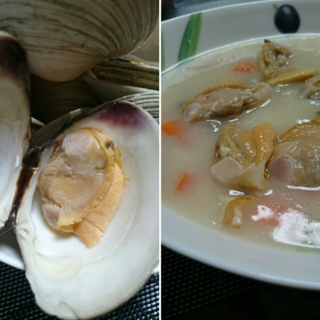 千葉県産ホンビノス貝のチャウダー