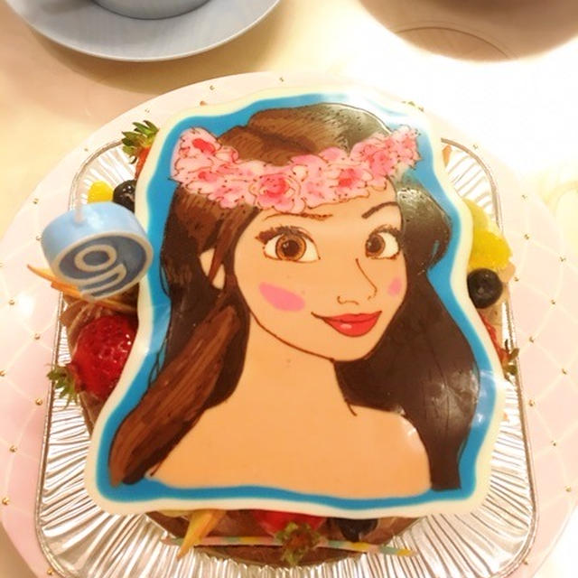 モアナのキャラケーキ♡