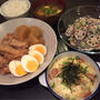 【昨日の晩ごはん☆根菜多め（笑）】
