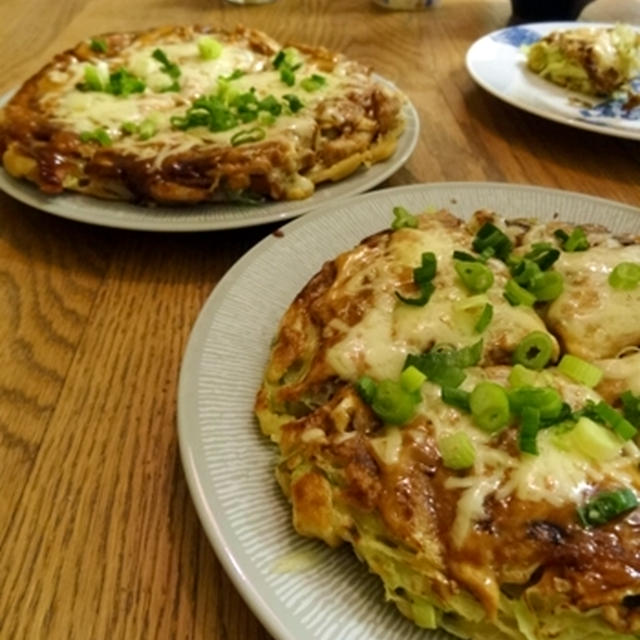 本格大阪式・お好み焼きディナー