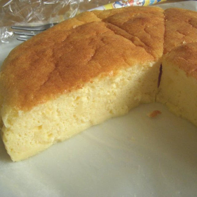 チーズケーキ作り。
