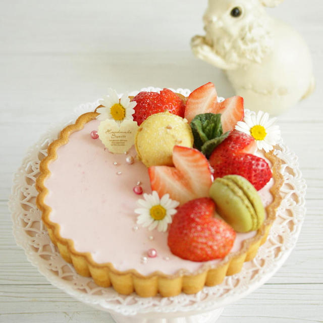 * 苺のチーズケーキタルト♪
