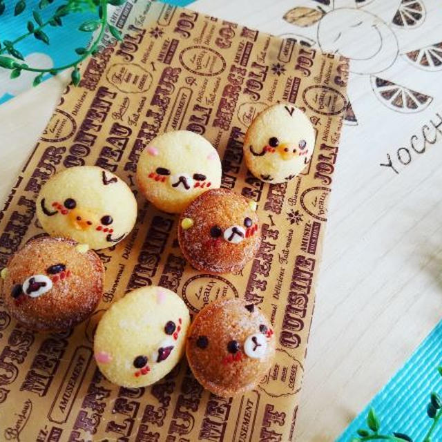 簡単春休みおやつ♪鈴カステラデコ♪