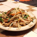 【recipe】豚肉の黒酢もやし炒め／平成史の話