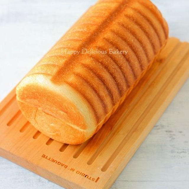ラウンドパンで朝ごぱん♪