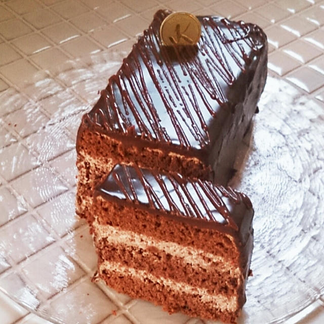 スクエアチョコレートケーキ By おきよさん レシピブログ 料理ブログのレシピ満載