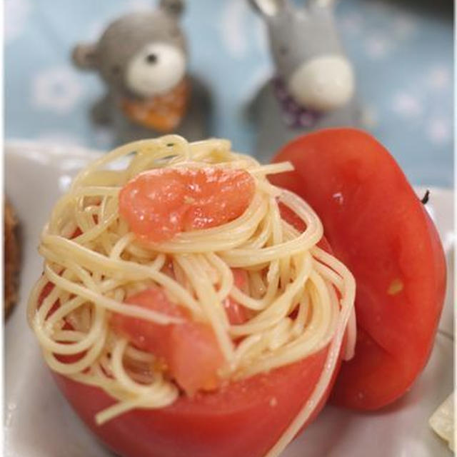 トマトカップのペペロンサラダ。。。と、今日もてくてく・・・