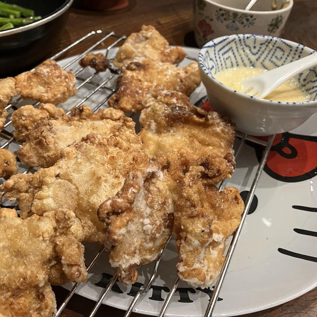 絶品！豚肉の竜田揚げ