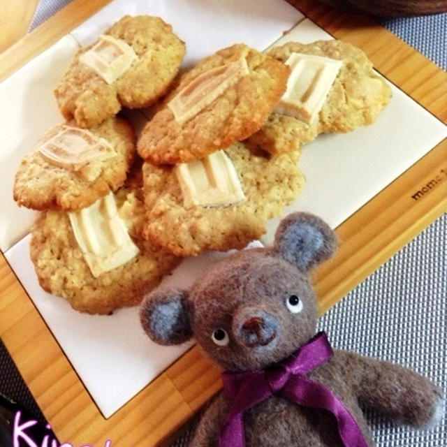 やみつき☆ホワイトチョコクッキー