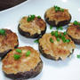 Grilled Shiitake Mushrooms with an Accent of Tuna & Mayonnaise