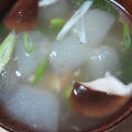 「冬瓜と椎茸の生姜スープ」