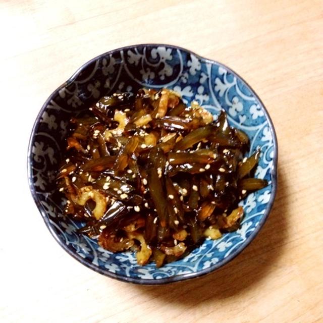 わかめの茎の佃煮