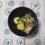 舞茸と寄せ卵のお吸い物