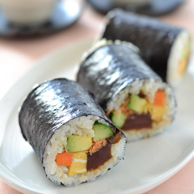 今日の節分ごはん-恵方巻、汁ものレシピ。（まとめ）