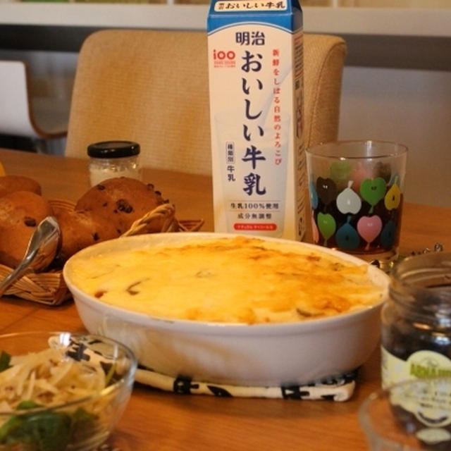 ２月レッスン　おいしい牛乳でホワイトソース