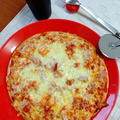 キムチ＆スパムのピザ