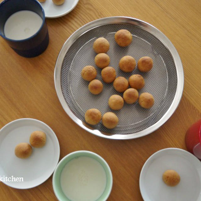 30分でできる！きな粉とはちみつのボールクッキー