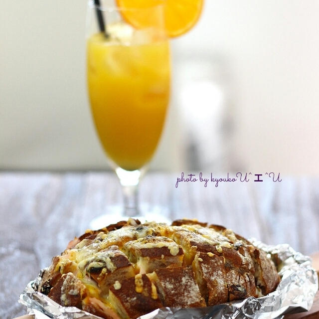 朝カフェ☆プルアパートブレッドモーニング･ワンコ用アニバーサリーケーキ