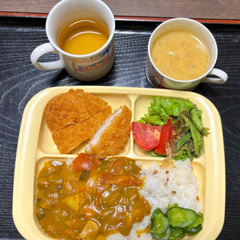 #本日のおうちごはん　重ね煮カレー！