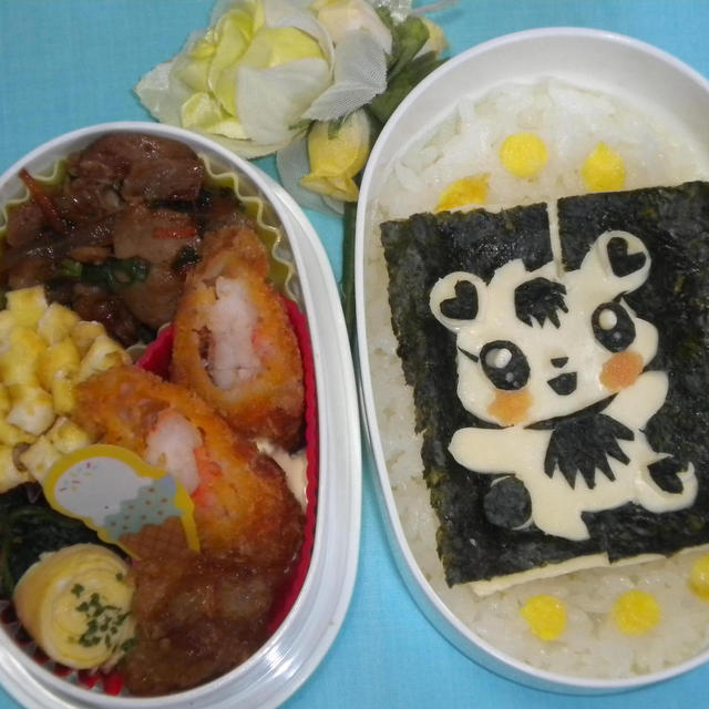 なーちんのお家弁＆父ちゃんのお花弁！！！