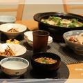 秋の和食ごはん＊秋鮭と舞茸の炊き込みご飯、さつま芋の金平、里芋とイカの煮物♪