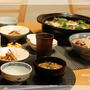 秋の和食ごはん＊秋鮭と舞茸の炊き込みご飯、さつま芋の金平、里芋とイカの煮物♪