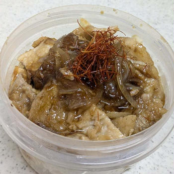 わたしのお弁当　〜肉肉しいお弁当〜
