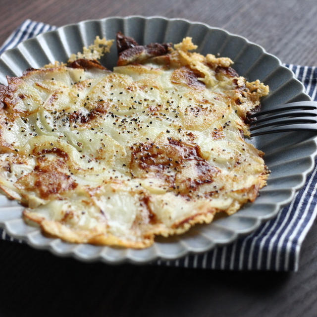 【＃料理リレー】じゃがいものチーズガレット