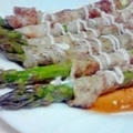 大ヒット！アスパラの肉巻きニンニク醤油♪ お腹すくと過去レシピを見ます。今日は、これにしようかな･･とかね♪