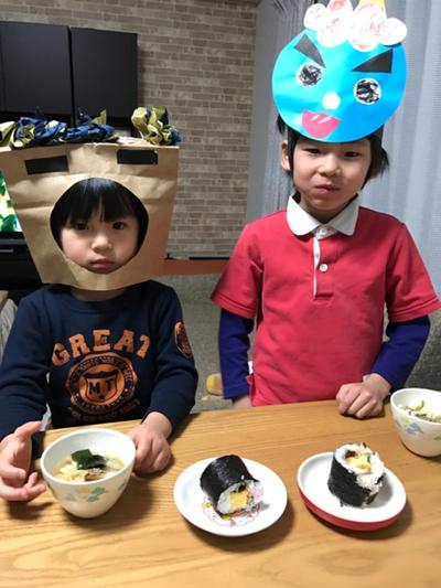 3歳 5歳 節分制作お面 By Machiさん レシピブログ 料理ブログ