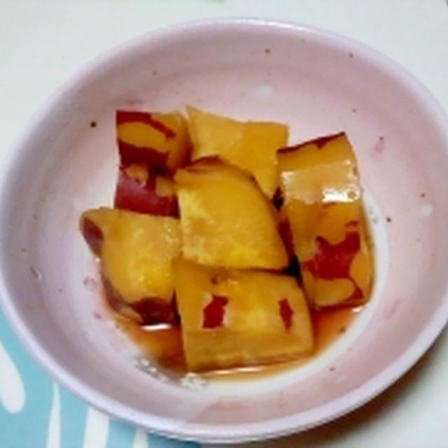 さつまいもの甘酢煮