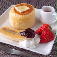 森永ホットケーキミックス ～ “牛乳と卵でふんわり”厚焼きホットケーキ