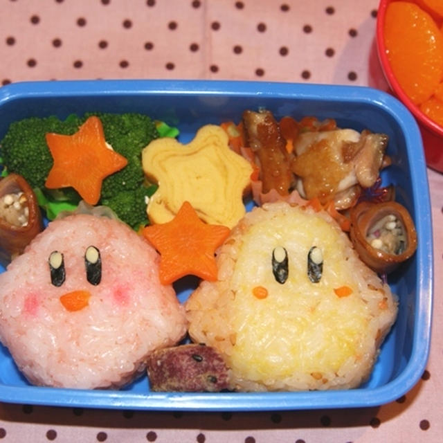 カービィとワドルディ弁当