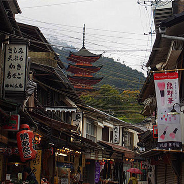 2015年春－宮島・雨の弥山登山